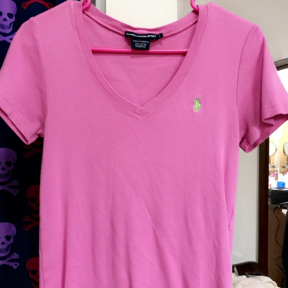 Women’s short sleeve Ralph Lauren shirt